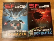 Michaił Achmanow PRZYBYSZE Z CIEMNOŚCI 1-2 INWAZJA KONTRATAK bdb!