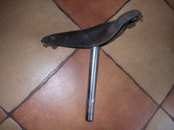 STARE SKÓRZANE SIODEŁKO DO KOLARZÓWKI