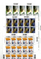 Grecja.3 greckie arkusze znaczków z 2012 i 2013 roku-eurocent