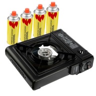 Kuchenka TURYSTYCZNA GAZOWA Polowa 4x KARTUSZE GAZ PALNIK