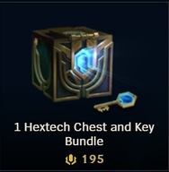 League of legends Skrzynia i Klucz Hextech na Twoje konto lol EUNE / EUW