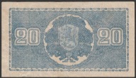 Finlandia 20 markkaa / marek 1945 - E