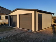 Garaż z płyty warstwowej/ Ocieplony/35m2/10cm /dwa stanowiskaCała Polska