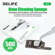 NANO GĄBKA DO CZYSZCZENIA ELEKTRONIKI PASTY TOPNIKA PCB RELIFE H01 500SZT