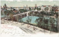 Niemcy - Monachium - widok z Maximilianeum - 1907