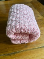Bawełniany kocyk dziecięcy handmade