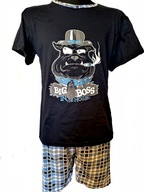 Piżama męska krótki rękaw krótkie spodnie r. XXL