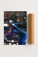 Plakat bez ramy 30x40cm Duma Barcelony Messi Piłka Nożna Sport Legenda Hit