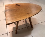 Stolik kawowy dębowy - 34 Finał WOŚP