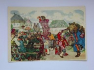 Bajka Piotra Jerszowa - Konik Garbusek - pocztówka z 1958 r