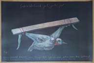 Stasys Eidrigevicius Gdzieśkolwiek jest ... plakat