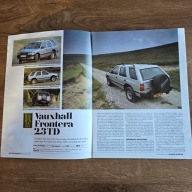 Vauxhall Opel Frontera 2.3 TD 5D 1991 czytaj opis zobacz