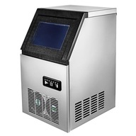 VEVOR Maszyna do Lodu 50KG Panel Sterowania LCD