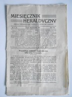 MIESIĘCZNIK HERALDYCZNY LWÓW 1914