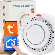 Czujnik dymu Wi-Fi z aplikacją Tuya/Smart Life - alarm pożaru w telefonie