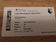 Legia Warszawa - Wisła Płock , 2023 rok