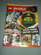 LEGO NINJAGO 1/2018 Drużyna Lloyda, 2 plakaty, komiksy,Labirynty, zabawy