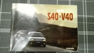 VOLVO S40 V40 Instrukcja Obslugi Ksiazka 1998