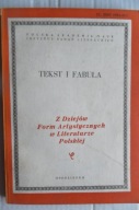 Tekst i fabuła - Formy artystyczne w literaturze / Mimetyzm Awangarda