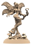 Twilight Arrow Watcher Faerie Leśne Elfy Wróżkowy Łucznik B RPG Druk 3D