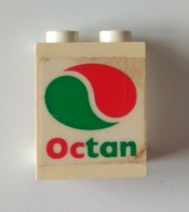 LEGO - 4864apb003 - biały - naklejka Octan