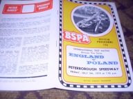 1974 Peterborough Anglia - Polska - wypełniony II Div