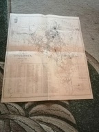 Sosnowiec stary plan miasta 1;20000 tramwaj