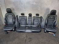 Mercedes W205 c63 amg fotele tapicerka sedan