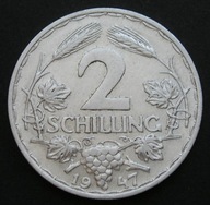Austria 2 schilling 1947