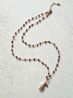 Naszyjnik N°59 | Granat, hematyt