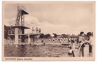 Katowice Basen Pływacki 1937r. 051u
