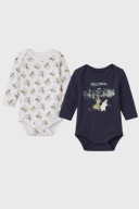Body niemowlęce MOOMIN/MUMINKI 2-PAK roz. 62/68