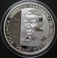 Polska 10 złotych 2007 - Karol Szymanowski - srebro - stan menniczy