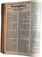 Wiadomości Wędkarskie - Andrzej Sapkowski STALOGŁOWY debiut 7-8/1984