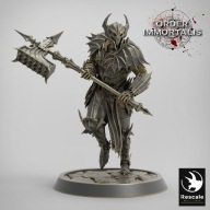 Bloodknight Hammer Charge - OI - figurka RPG DnD D&D - druk 3D 14K