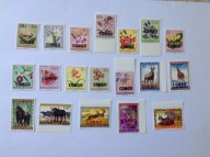 KONGO KINSHASA 19 ZNACZKÓW CZYSTYCH Z 1960 ROKU