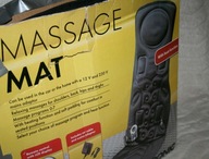 MATA MASUJĄCA WIBRACYJNA DO MASAŻU TRONIC DO SAMOCHODU DO DOMU NA FOTEL