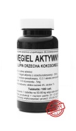 Węgiel aktywny tabletki 100 szt Kokos Podkowa