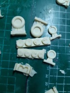 Żywica Mig-29 koła 1/48