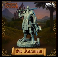 Knight Sir Agravain - CoE - figurka RPG DnD D&D - druk 3D 14K