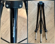 Statyw Manfrotto 528XB (do 50kg) + półkula poziomująca