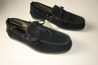 Mokasyny męskie Skóra Men's Boat Shoes r. 44 na jacht łódź