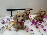 Breloczek Jamnik Jamniczek Druk3D