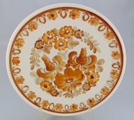 Fajans Włocławek - Talerz, Patera Dekoracyjna Ø 31 cm