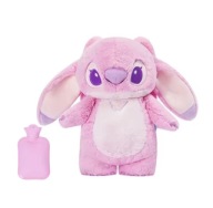Stich Lilo termofor zabawka pluszowy różowy miś dla dzieci ogrzewacz