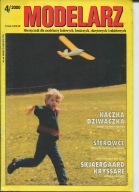 Modelarz 4/2000 jacht żaglowy 30m2, parowóz Henschel Cn2t