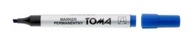 Marker permanentny niebieski Toma 1 szt.