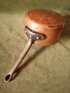 Stary rondel miedziany PRL