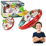 BĄCZEK METALOWY WIRUJĄCY ŚWIĘTY MIKOŁAJ ZABAWKA TRADYCYJNY