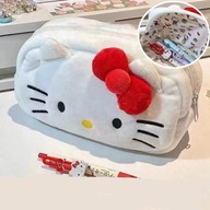 Torba na długopis HelloKitty Japoński pluszowy kotek z kreskówki, biały
